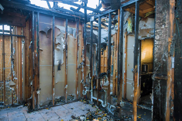 Professional Soot Cleanup technician working in The Hills, NJ